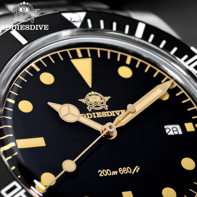Rolex Watch Submariner - ADDIESDIVE Men's Luxury Watch Ceramic Bezel