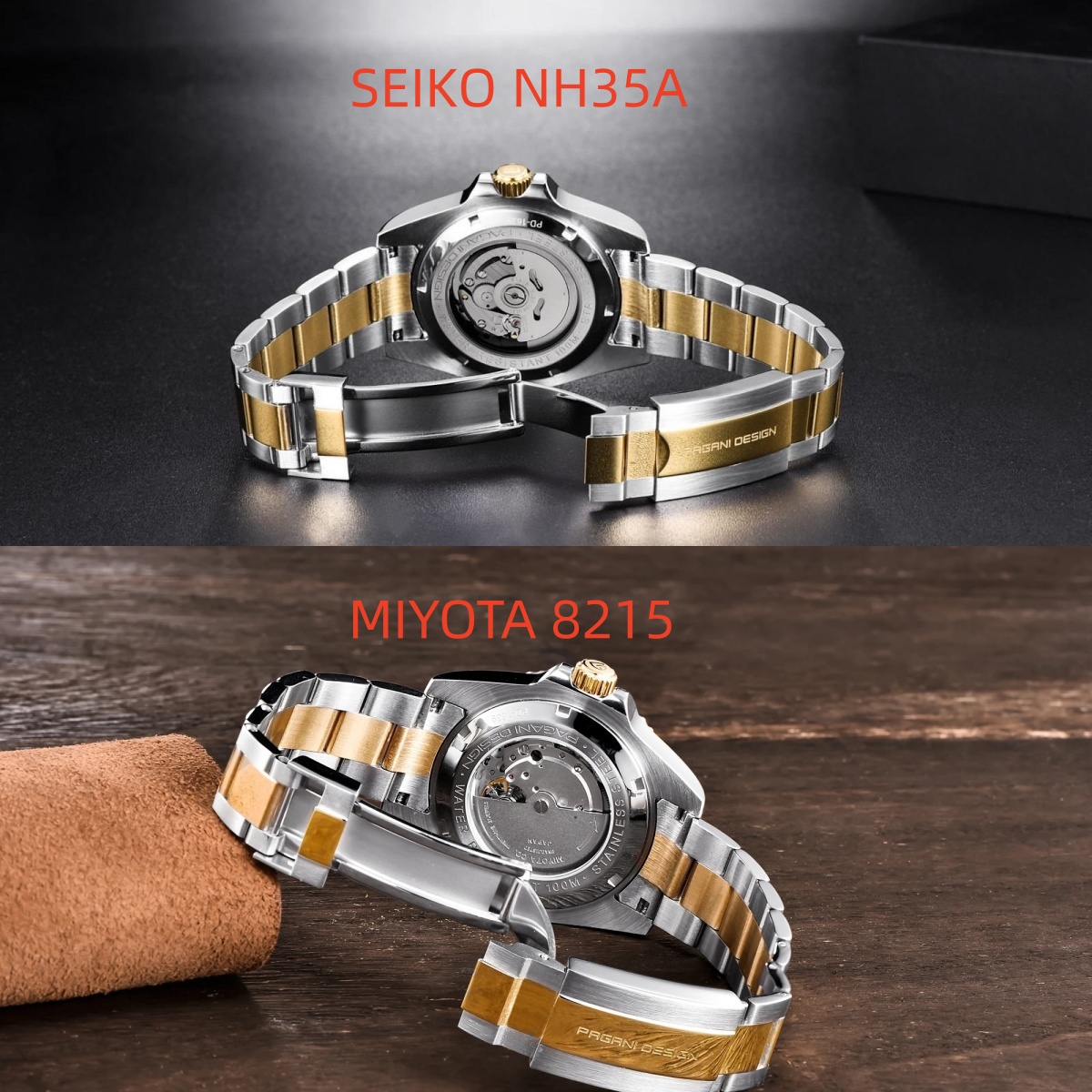 PAGANI Design PD1639 Men Autom - Rolex Watch Submariner recension och pris