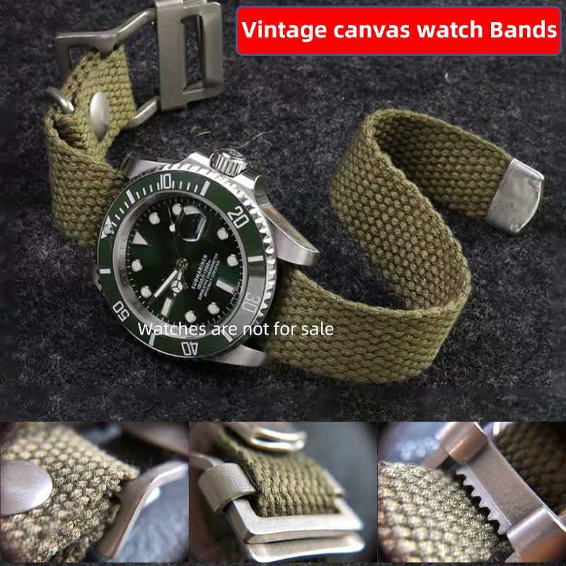 20mm 22mm 19mm 21mm High quali - Nato Strap Nylon recension och pris