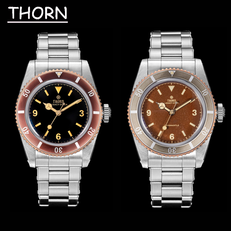 Thorn T028 Bronze Dive Watch P - Rolex Watch Submariner recension och pris