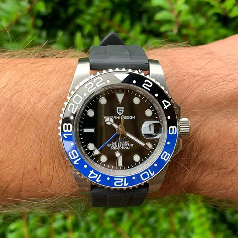 PAGANI DESIGN 40mm GMT Men's M - Rolex Watch Submariner recension och pris