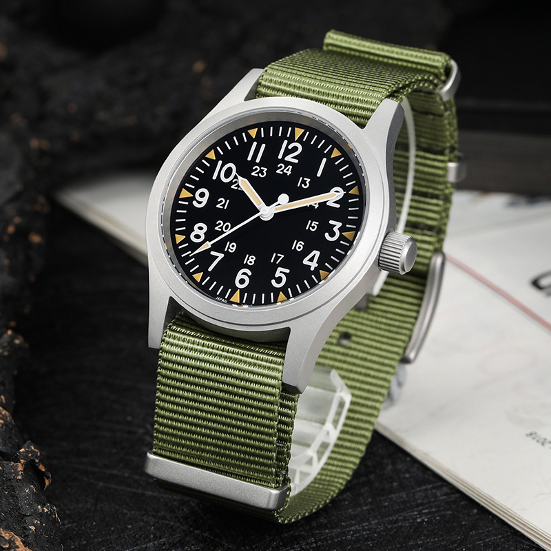 Militado Ml05 Vintage Field Wa - Rolex Watch Submariner recension och pris