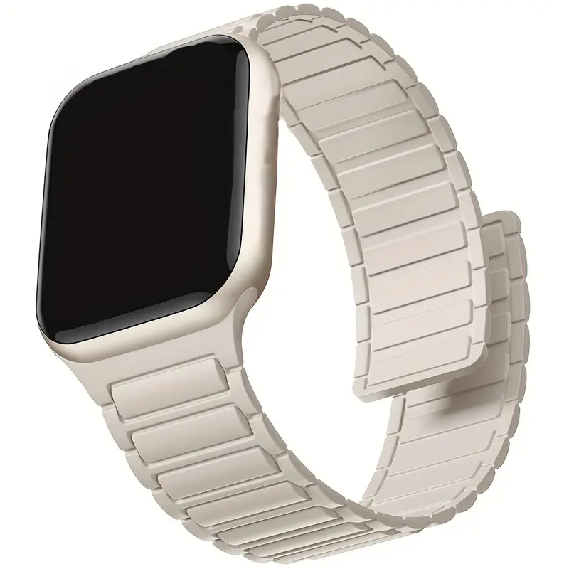 Magnetic Silicone Strap For Ap - Milanese Loop Magnetic recension och pris